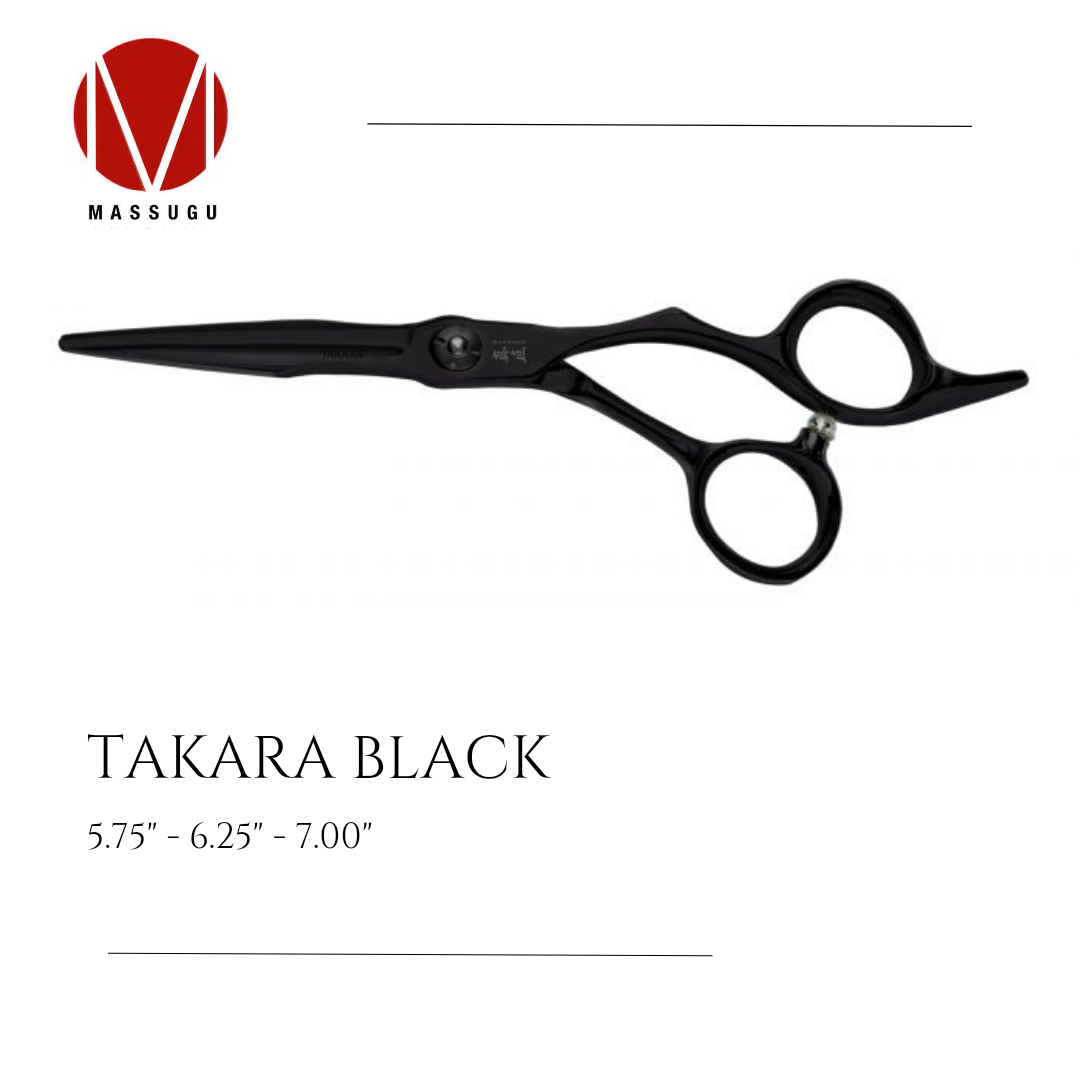 Hair Cutting Shears Black Tribal - 6 inch-Hand Made Japan Steel
