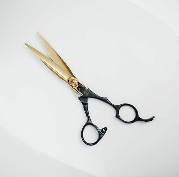 Japanese handmade hairdressing shears from V10 Steel HOSHI